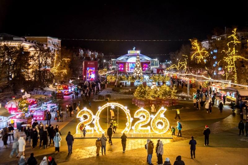 Новогодняя Рязань