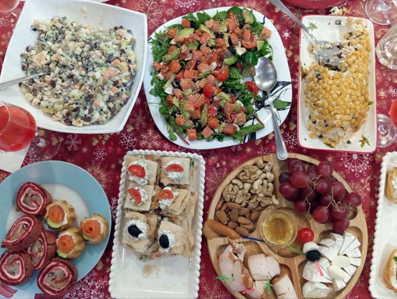 Новогодний стол