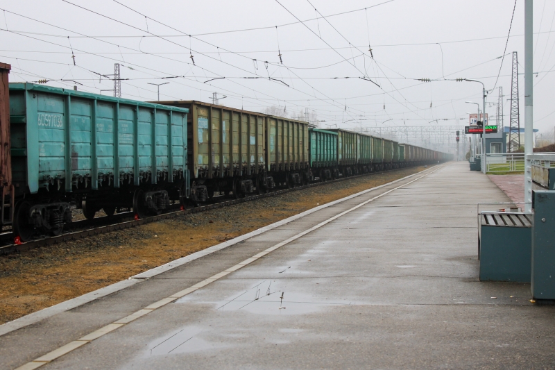 Товарный поезд