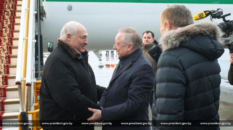 Лукашенко в Санкт-Петербурге