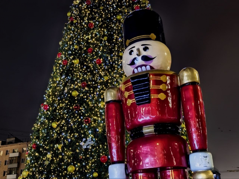 Как украсили Нижний Новгород к Новому году