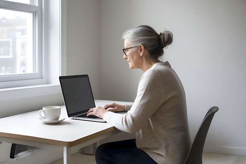 пенсионерка