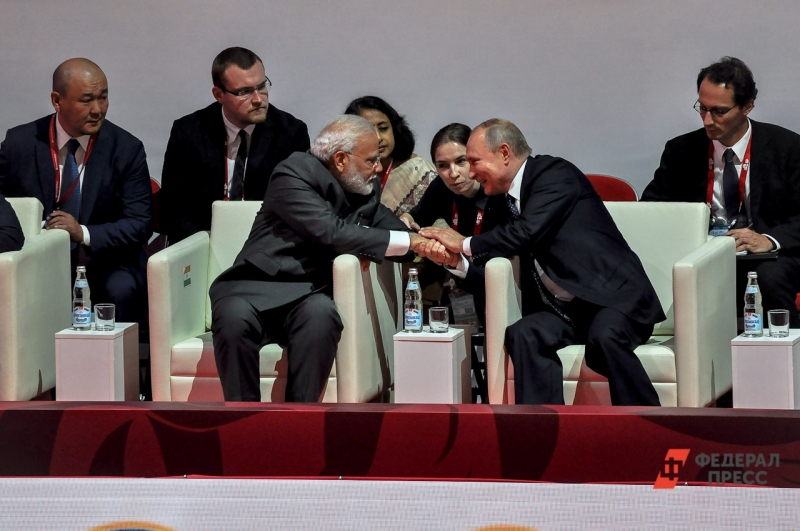 Путин и Моди