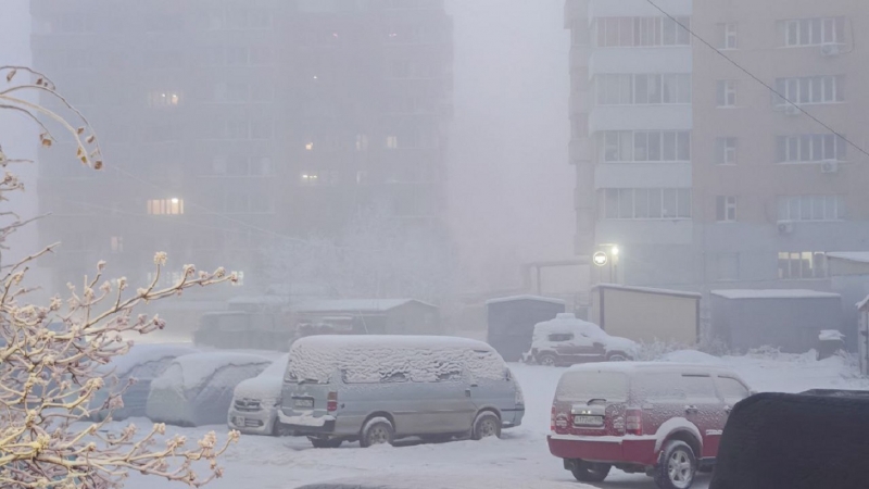 Якутск зимой