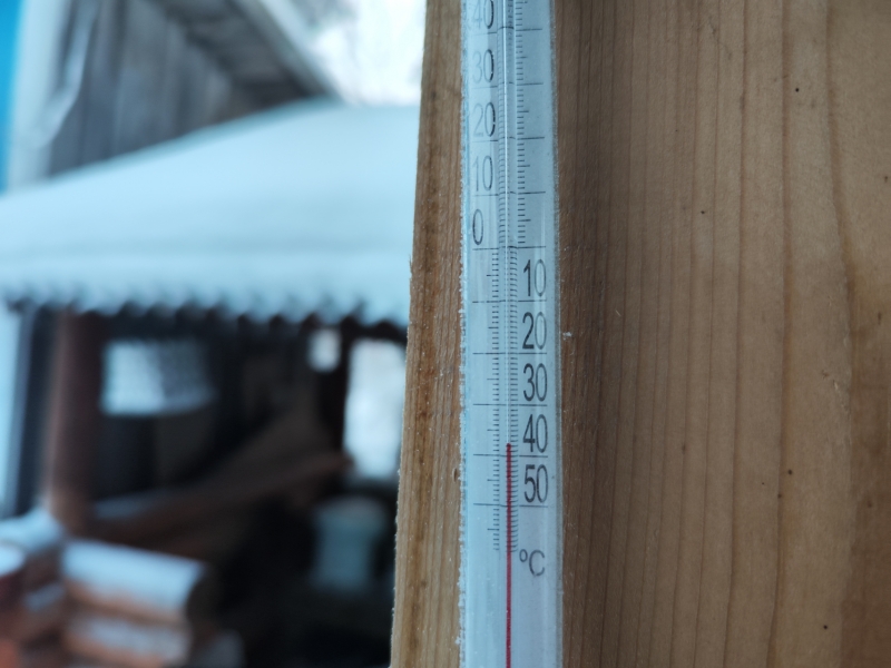 Термометр на улице