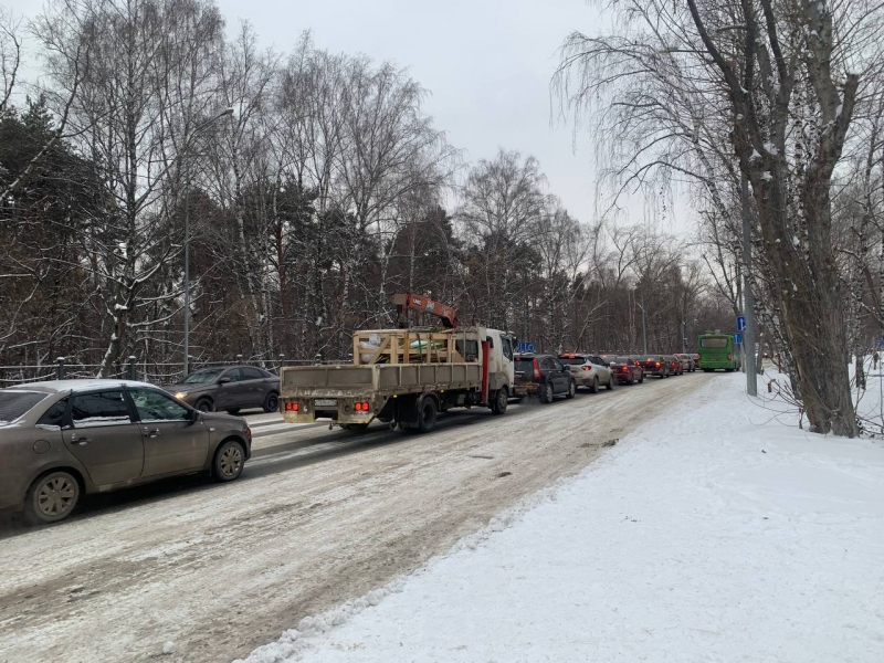 Машины в пробке