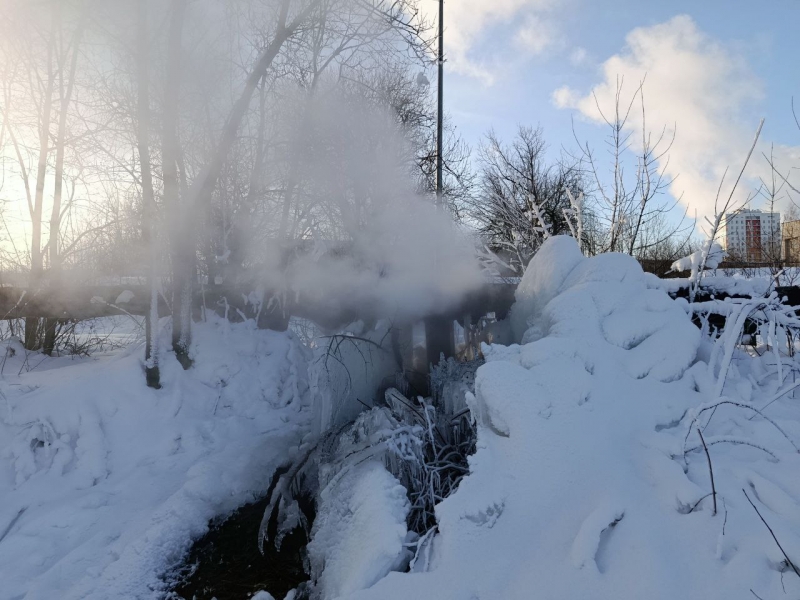 Прорыв трубы Пермь кипяток