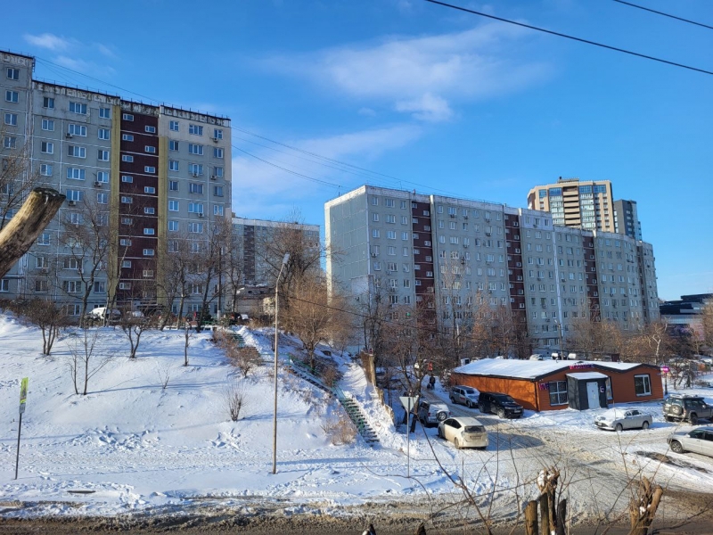 Зима во Владивостоке