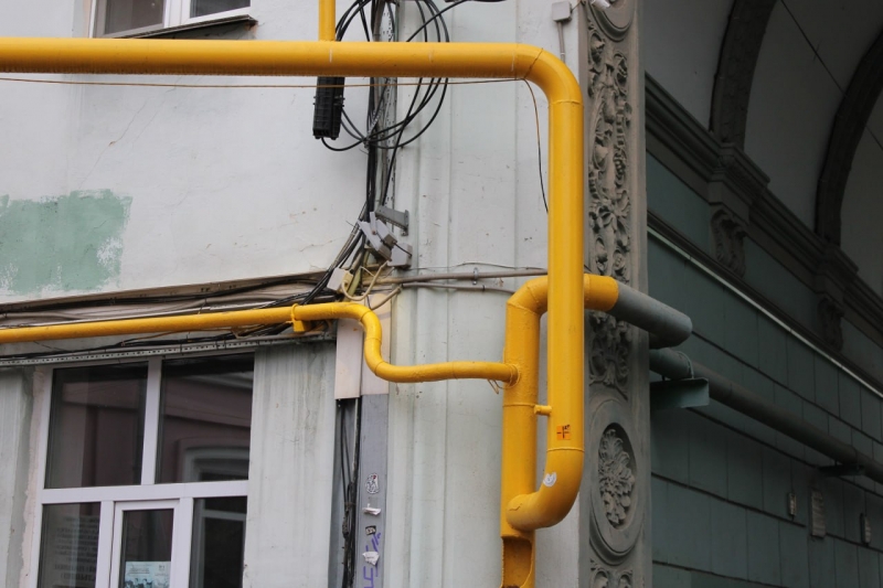 Дом с газом