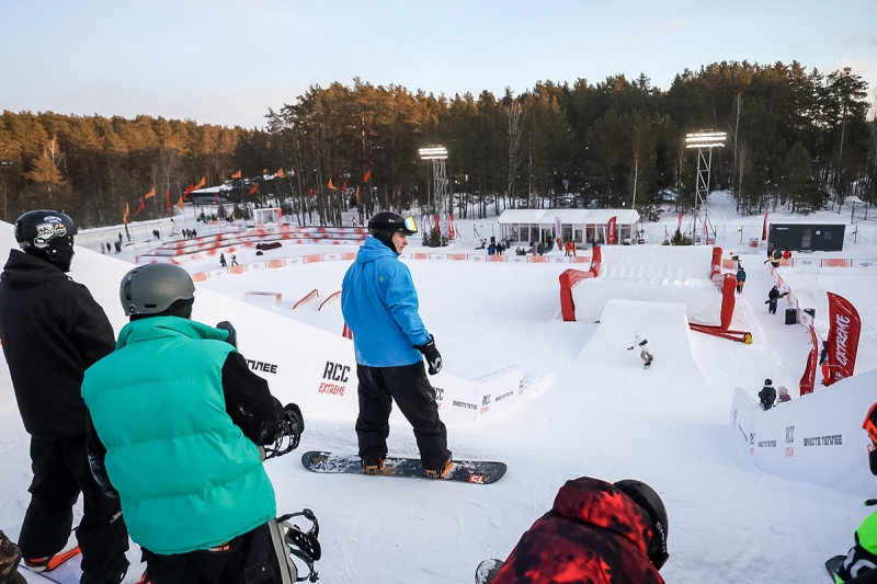 Сноубордисты