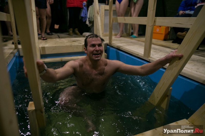 При окунании нужна физическая подготовка