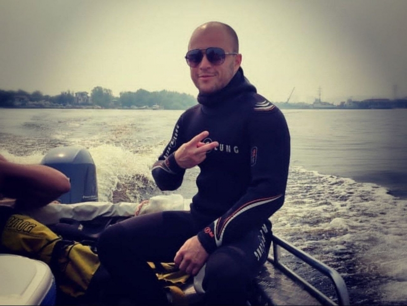Водолаз из Якутии Станислав Соломахин