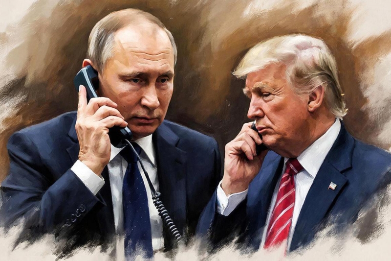 Владимир Путин и Дональд Трамп