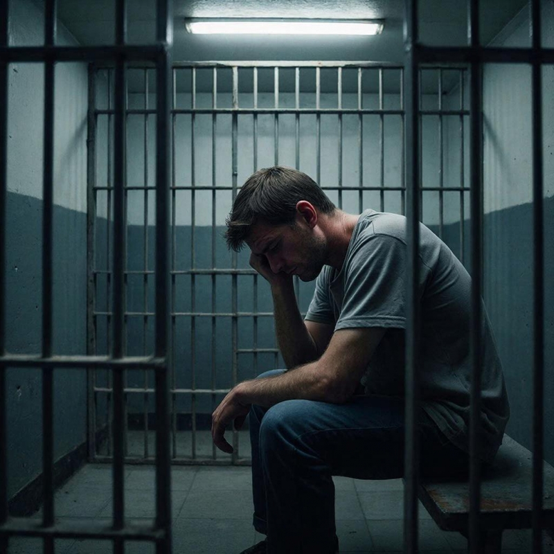 Человек за решеткой