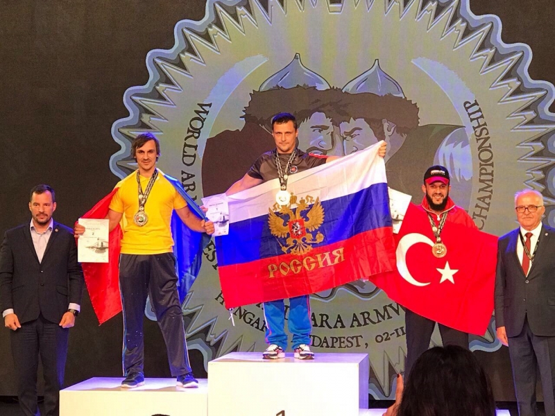 Анатолий Шушарин на чемпионате мира в 2017 году