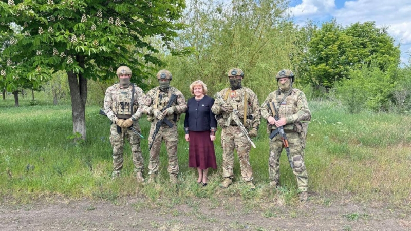 Людмила Бабушкина неоднократно посещала ДНР лично