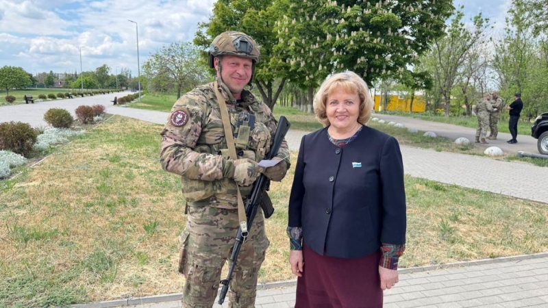 Людмила Бабушкина неоднократно посещала ДНР лично