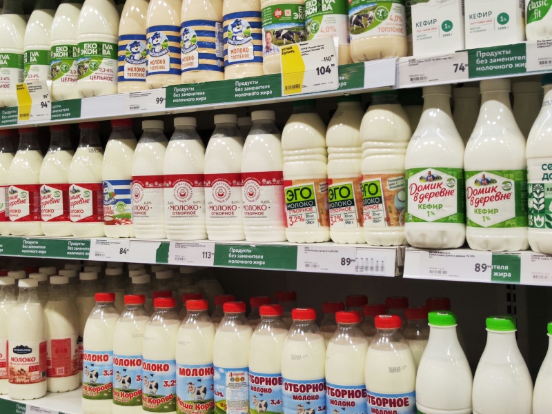 Молочная продукция не дешевеет ни при каких обстоятельствах