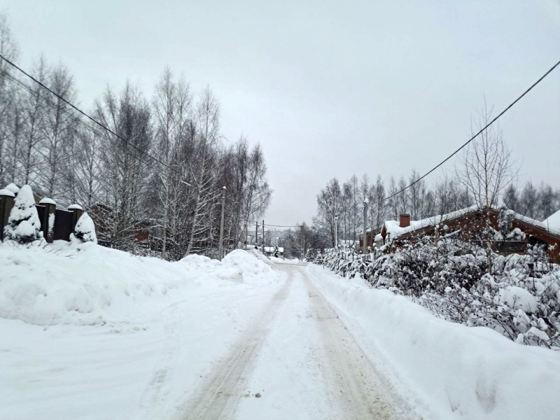 Заснеженная дорога