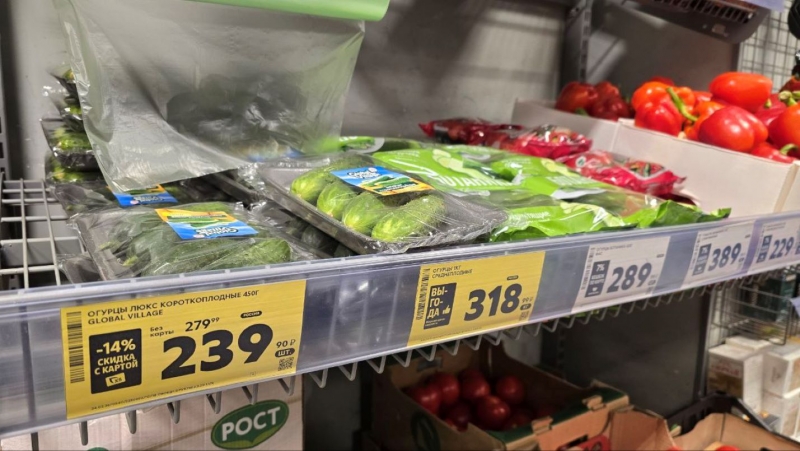 Россияне шокированы ценами на огурцы