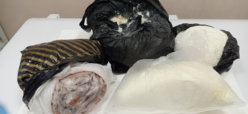 жир и креветки в пакете