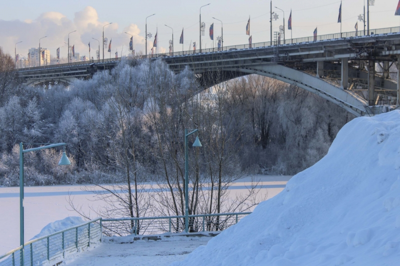 Зима в Нижнем Новгороде