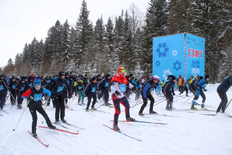 Лыжня России 2026 в Перми
