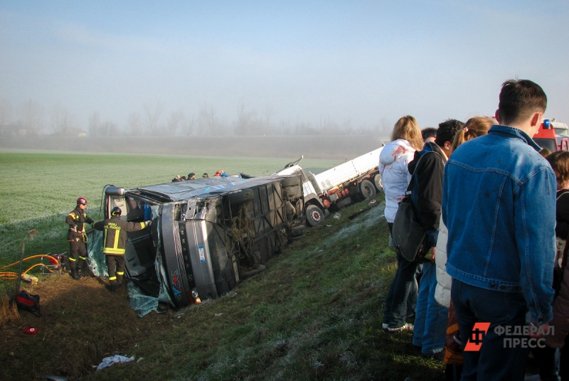 ДТП с автобусом