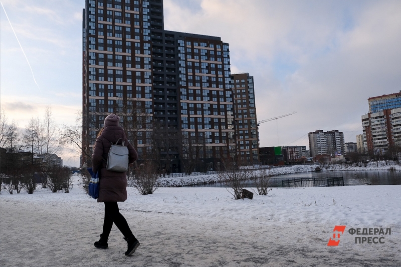 Девушка зимой