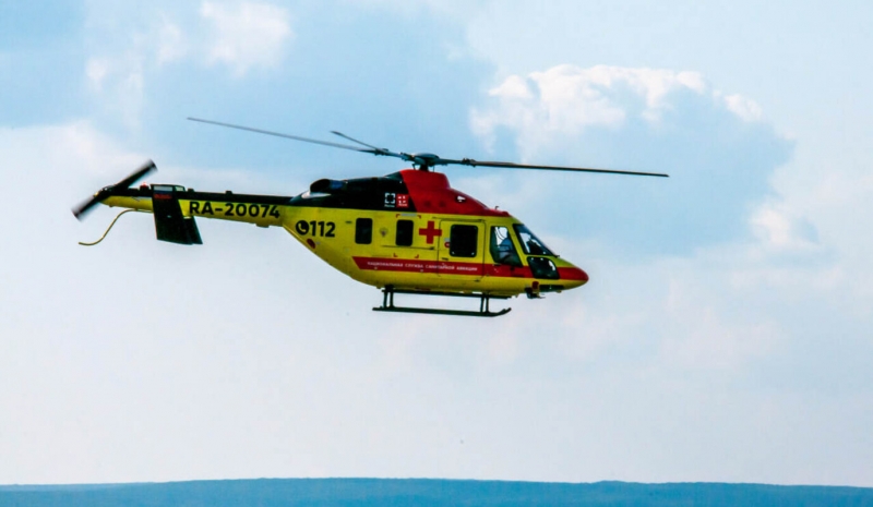 Вертолет санавиации