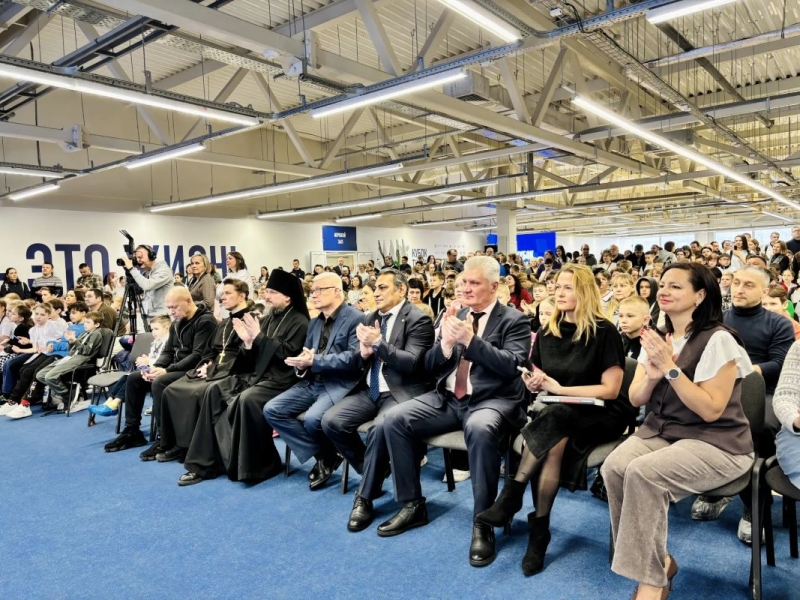 Шахматная битва собрала 500 юных спортсменов со всей России