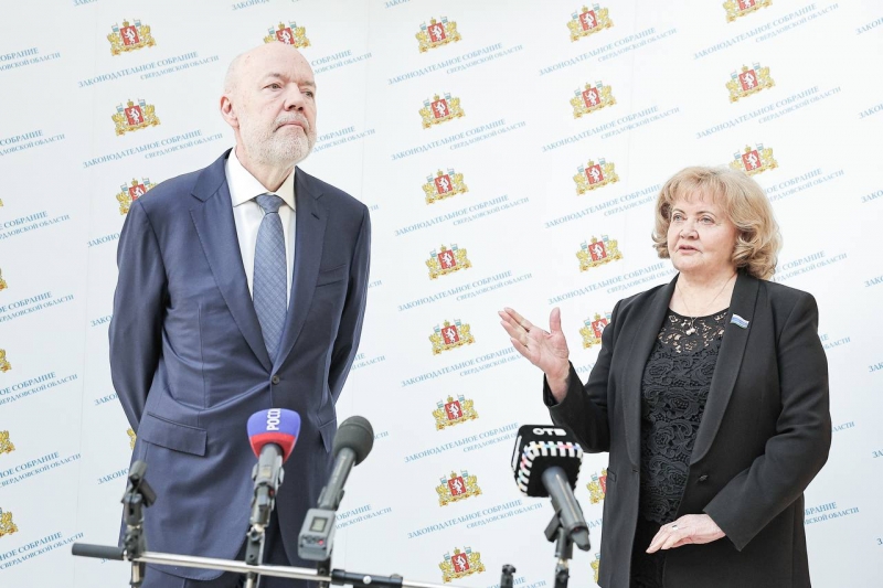 Павел Крашенинников и Людмила Бабушкина