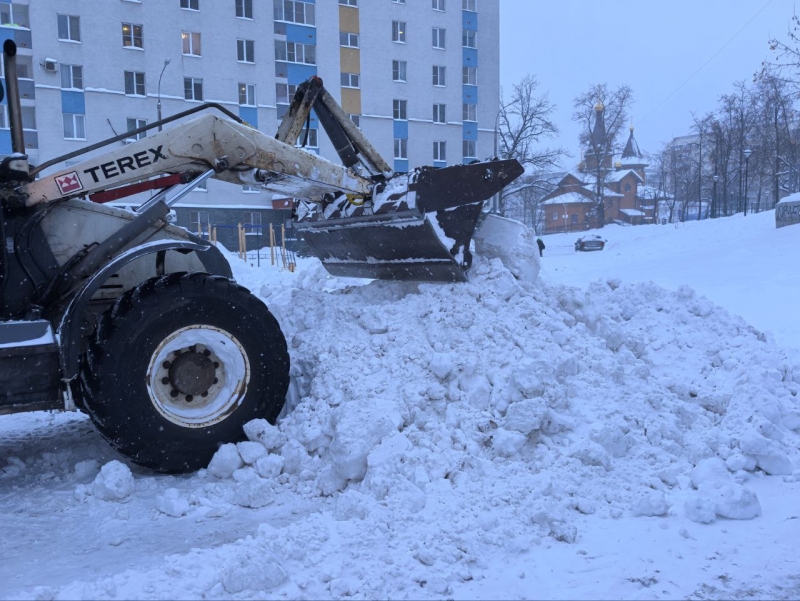 уборка снега