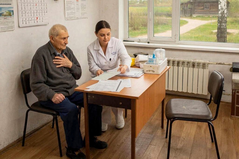 Белый халат остается главное одеждой