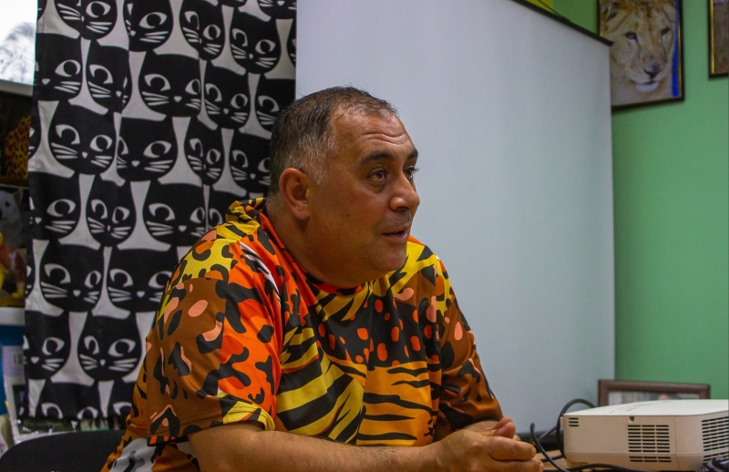 Животные полностью доверяют Даллакяну