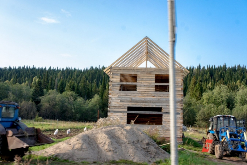 Строительство коттеджа