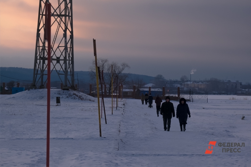 Мороз в Екатеринбурге