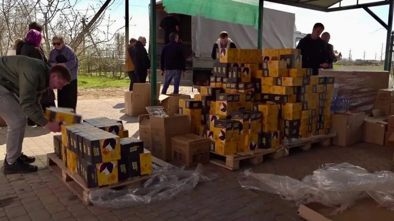 Куличи отправили из Краснодарского края в новые регионы России