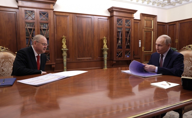 Встреча Путина с Мельниченко