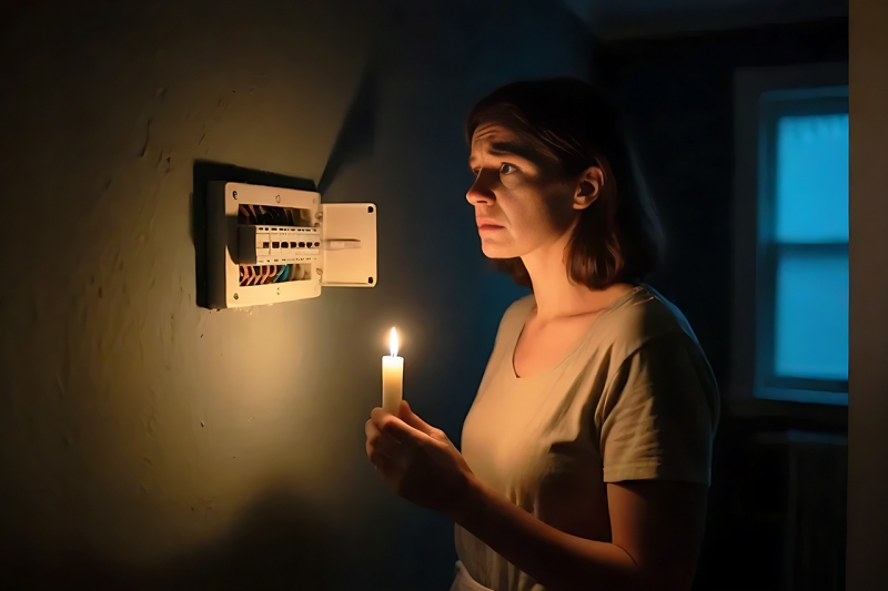 Отключение света