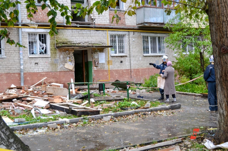 Место взрыва