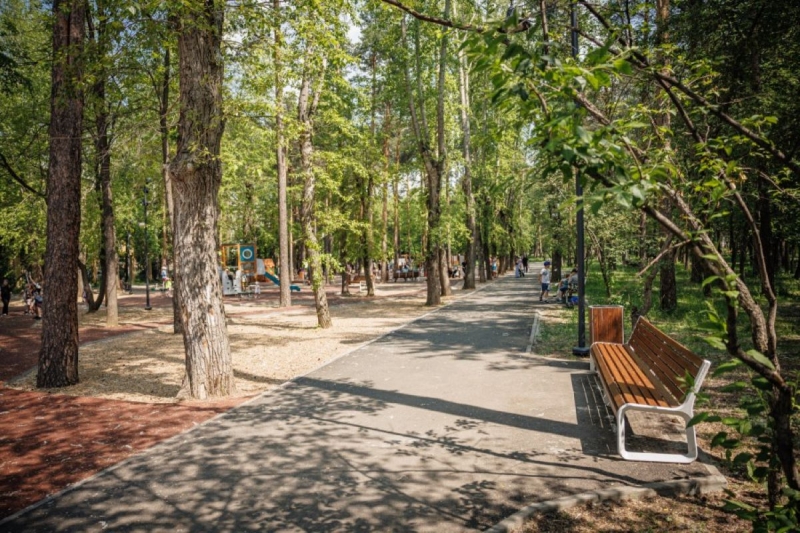 Летний парк прошел реконструкцию в 2025 году