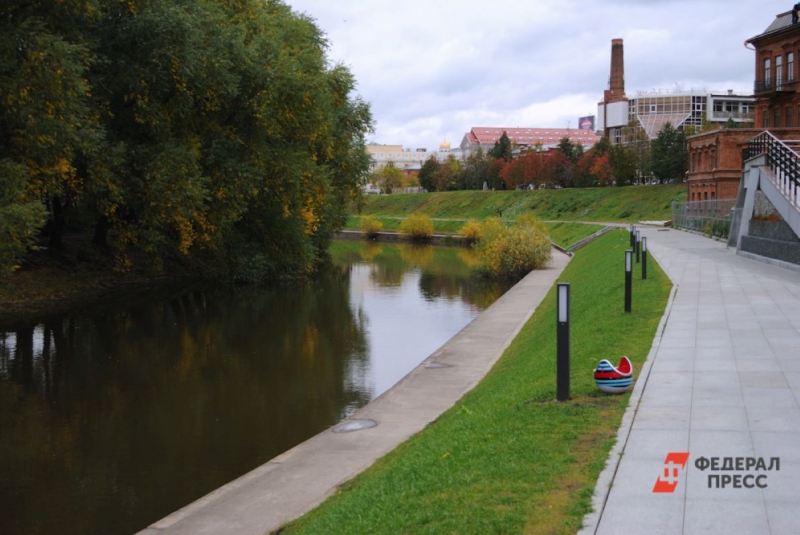 Набережная Исети