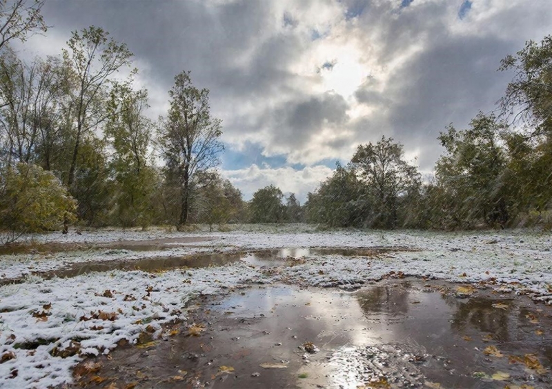 За небывало летними температурами последуют заморозки