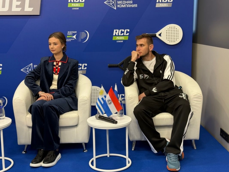 Новый проект продемонстрировал представитель Академии падела RCC Тито Аллеманди