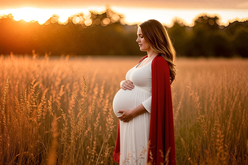 Беременная