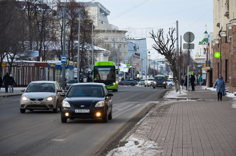 улица Ленина в Тюмени