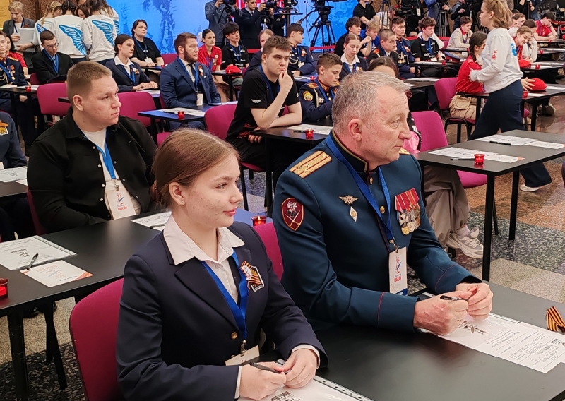 Центральной площадкой «Диктанта Победы» стал Музей Победы в Москве