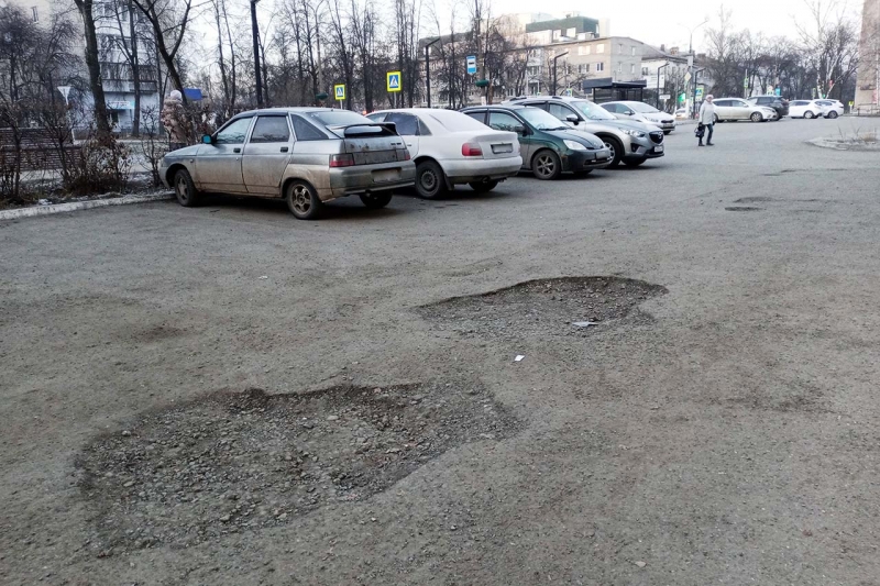 Ямы на дорогах