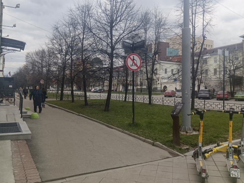 Проезжую часть на улице Пушкина сократят в два раза
